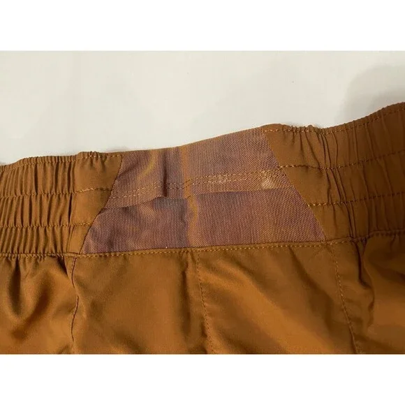 NIKE Dri-fit Mid Rise Shorts Size Small Brown NEW Running Gym Active Workout - Picture 7 of 11